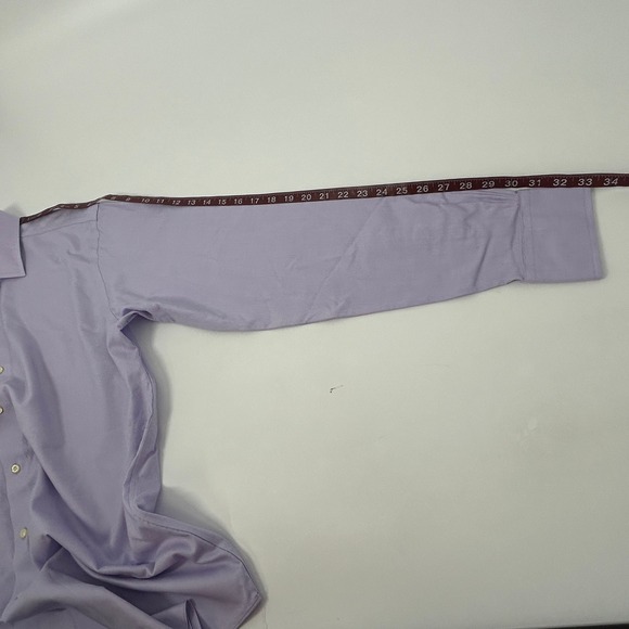 Brooks Brothers Regent Non Iron Supima Cotton Dress Shirt Men 16 36 Lavender NEW - Picture 10 of 11